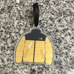 The North Face 2020 Nuptse Jacket Christmas Ornament Acrylic hang tag